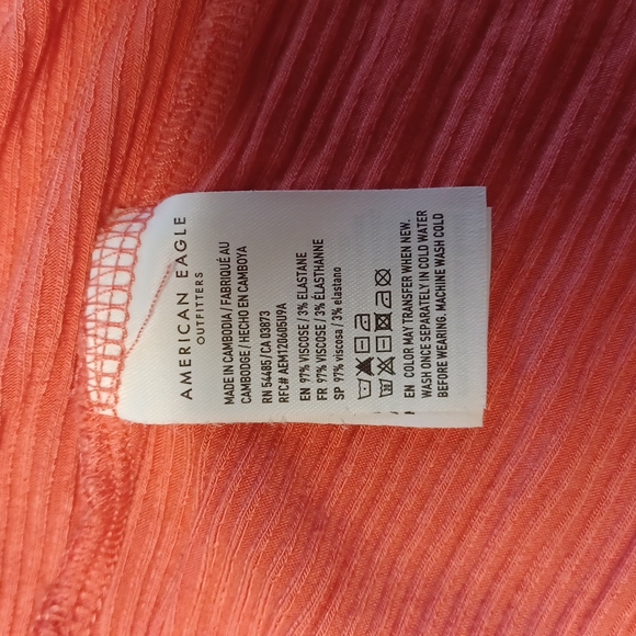 American Eagle Outfitters Pink Tank Top Sz M - Picture 7 of 7